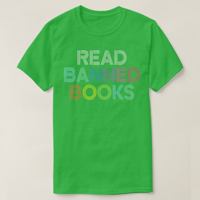 Camiseta Ler Livros Banidos 6 (Frente do Design)