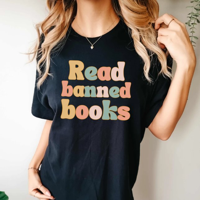 Camiseta Ler livros proibidos (Criador carregado)