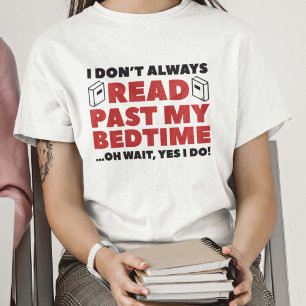 Camiseta Ler no meu tempo de dormir