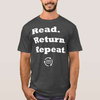 Camiseta Ler Retorno Repetir Saída Essencial