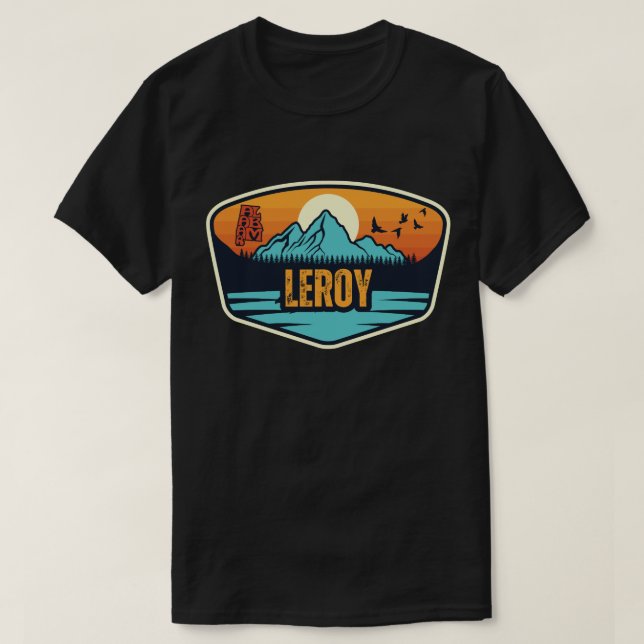 Camiseta Leroy, Alabama (Frente do Design)