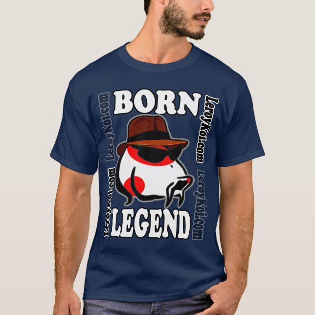 Camiseta Leroy Koi Nascer Legend (Frente)