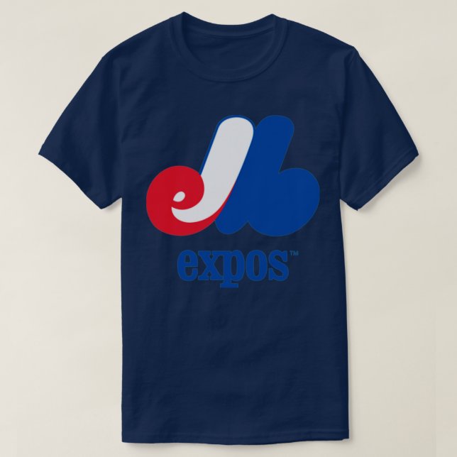 Camiseta Les Expos de Montral Stacking Logo (Frente do Design)