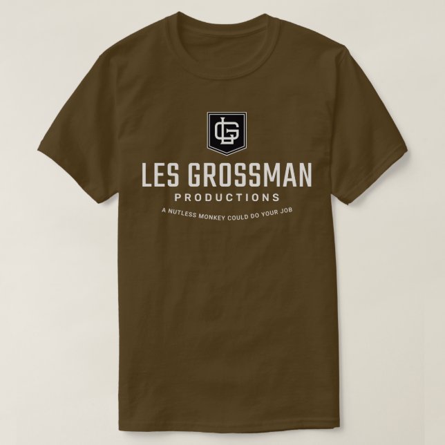 Camiseta Les Grossman Productions (Frente do Design)