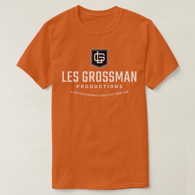 Camiseta Les Grossman Productions (Frente do Design)