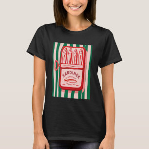 Camiseta Les Sardines Estética de Pescador de Sardinha Cost