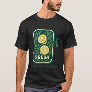 Camiseta Les Sardines Peixe Enlatado Fresco Mediterrâneo