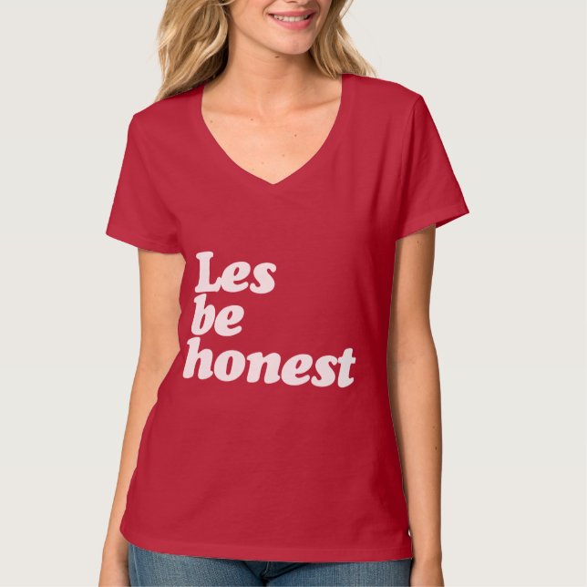 CAMISETA LES SEJA HONESTO (Frente)