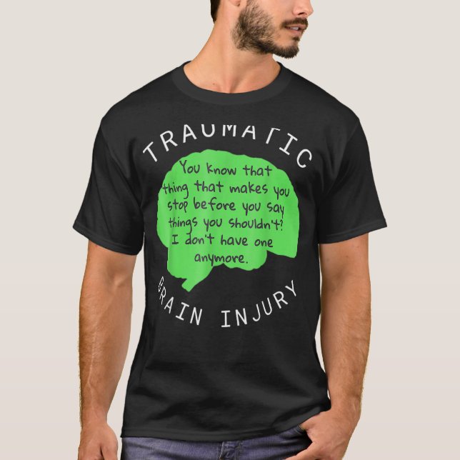 Camiseta Lesão cerebral traumática (Frente)