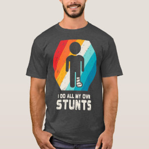 Camiseta Lesão Do Pé Do Joelho Do Ankle Da Frente Quebrad