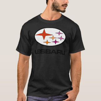 Camiseta Lesbaru - Lesbian Car Logo Sticker