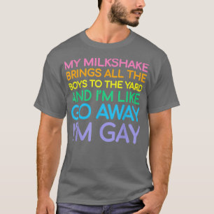 Camiseta Lesbian  gay pride Rainbow LGBT Funny Queer My mil