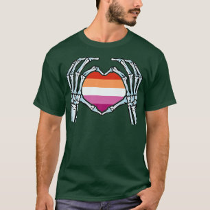 Camiseta Lesbian  Gay Skeleton  seual Identity  Nonbinary L