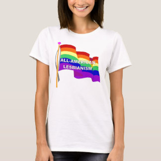 Camiseta Lesbianismo Todo-Americano