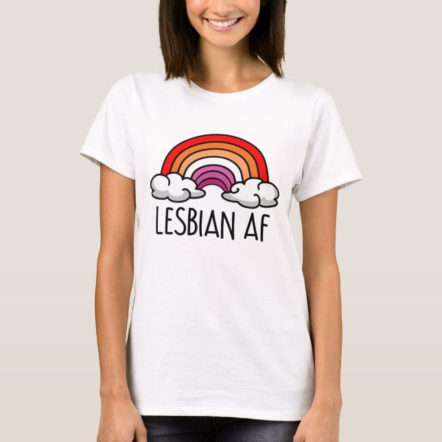 CAMISETA LÉSBICA AF (Frente)