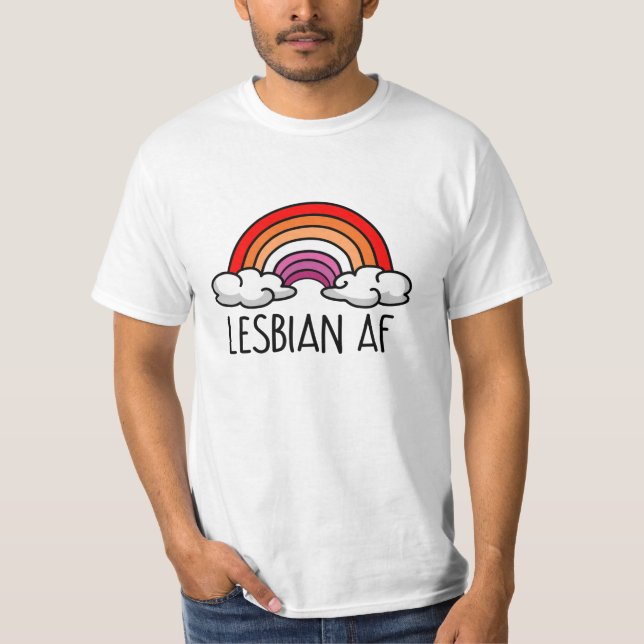 CAMISETA LÉSBICA AF (Frente)