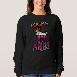 Camiseta Lésbica Aries Zodíaco Sinal de Aniversário Const d