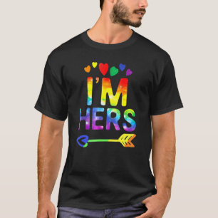 Camiseta Lésbica. Ela é minha Casal.
