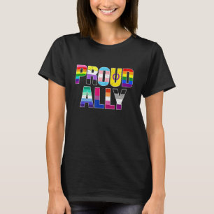 Camiseta Lésbica Gay bissexual Trans Pan Queer Orgulhosa Al