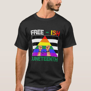 Camiseta Lésbica, Junta, Livre Desde 1865 Lgbt Gay Rainbo