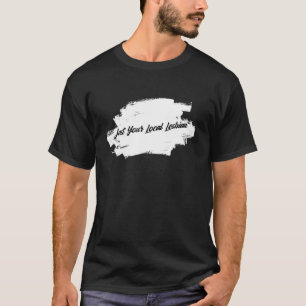 Camiseta Lésbica local Casal lésbica sarcasmo principal