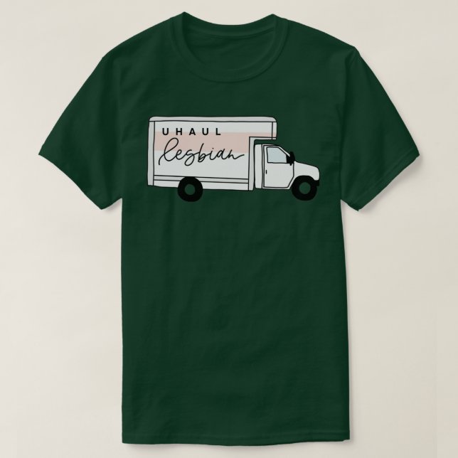 Camiseta Lésbica UHaul (Frente do Design)