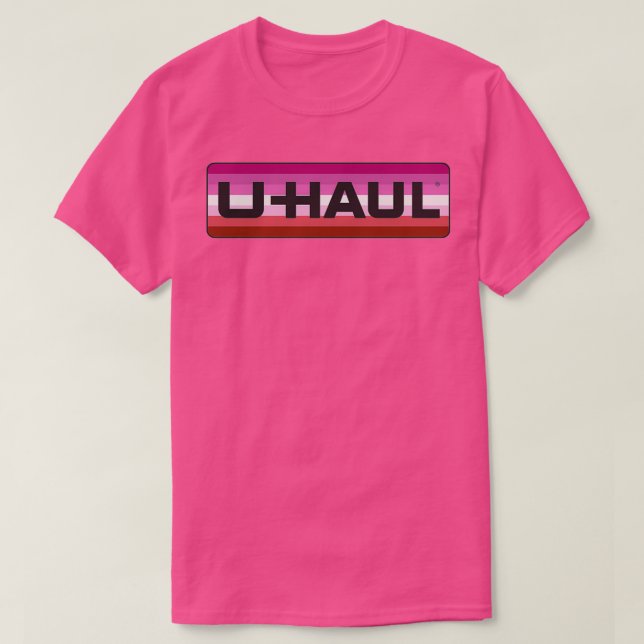 Camiseta Lésbica UHaul 2 (Frente do Design)