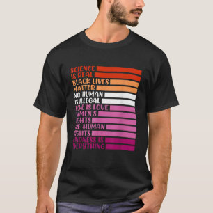 Camiseta Lésbica Vintage dizendo orgulho LGBT Gay Lésbica T