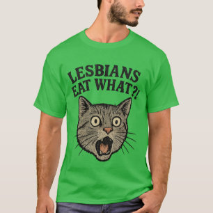Camiseta Lésbicas Comem O Que