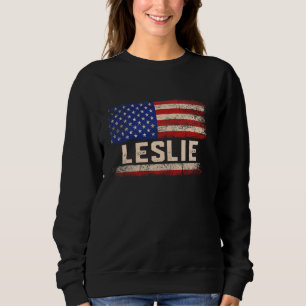 Camiseta Leslie First Name Shirt Leslie Nome Marca American