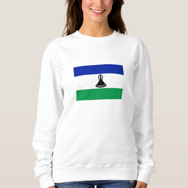 Camiseta Lesoto Flag (Frente)