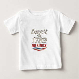 Camiseta l'esprit de 1789 No Kings