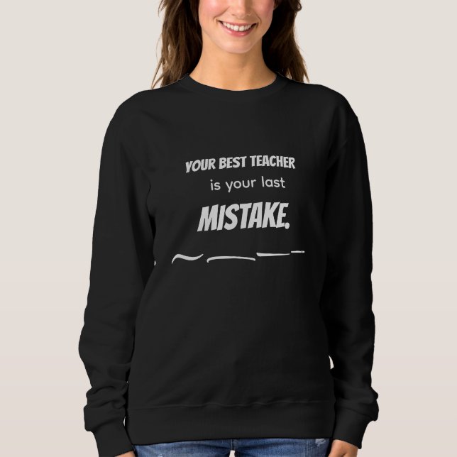 Camiseta Lessons in Failure The Last Mistake Mistakes Teach (Frente)
