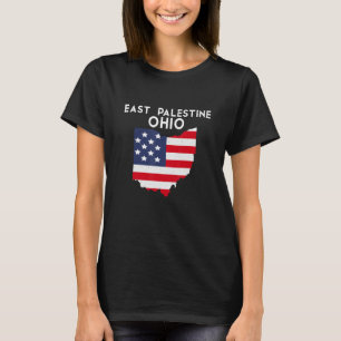 Camiseta Leste da Palestina Ohio Estados Unidos Viagem Ohio