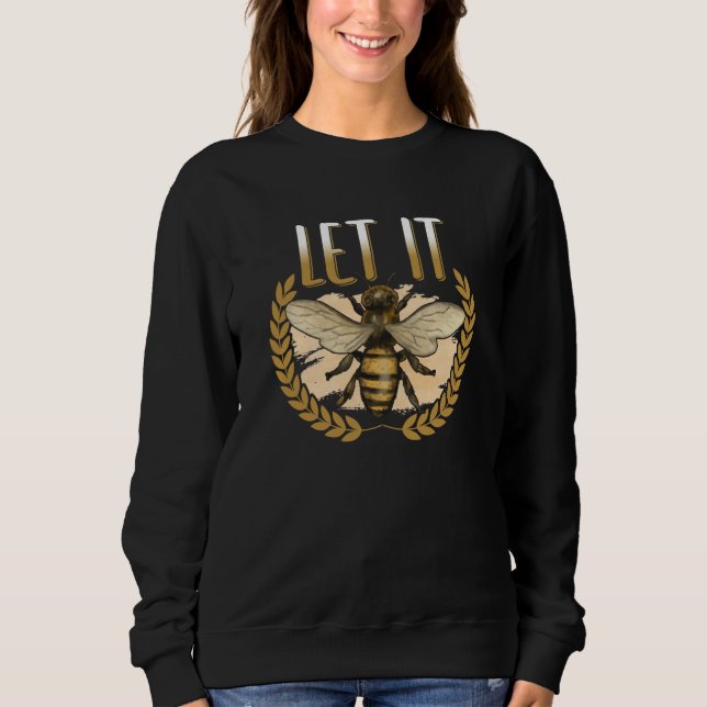 Camiseta Let It Bee insect  Bee motif for beekeeper (Frente)