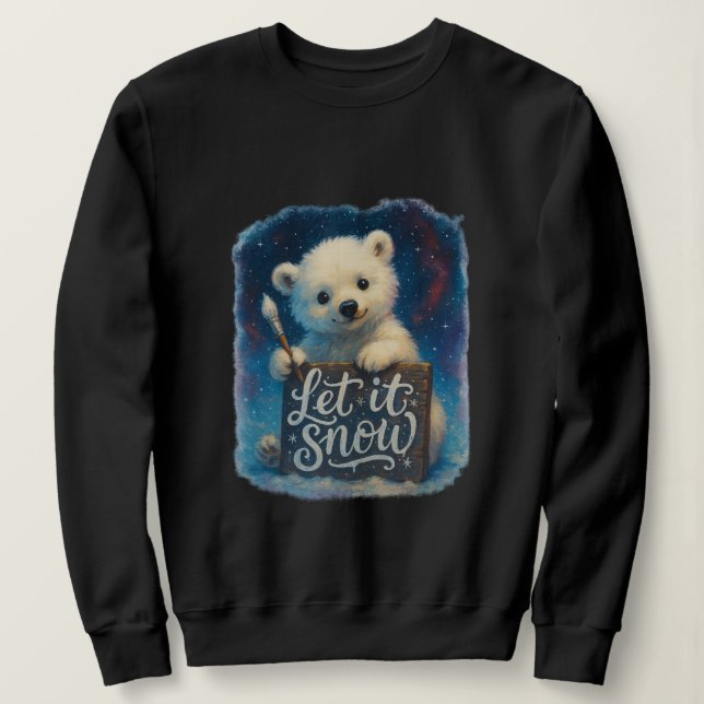 Camiseta Let It Snow (Frente do Design)