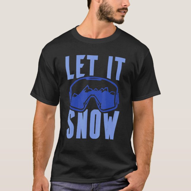 Camiseta Let it Snow 4 (Frente)