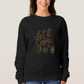 Camiseta Let it snow Premium
