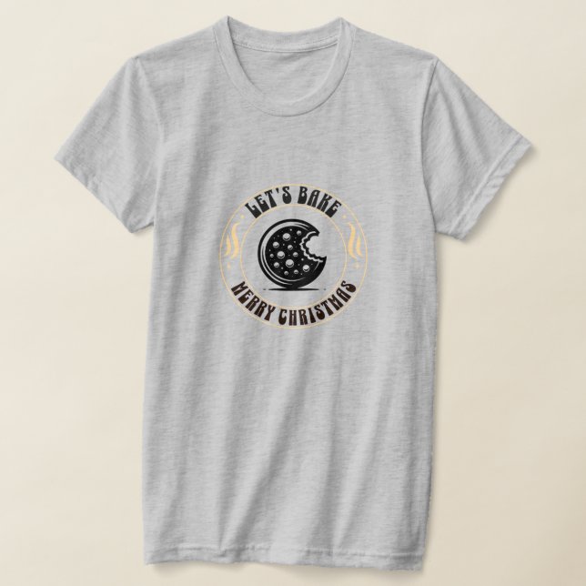 Camiseta Let’s Bake  Cookie Thanksgiving for bakers (Postura )
