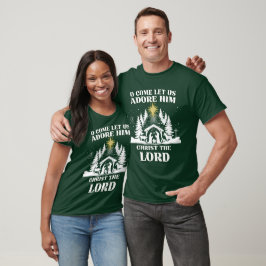 Camiseta Let Us Adore Him