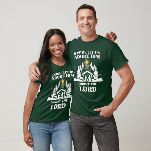 Camiseta Let Us Adore Him (Unissex)
