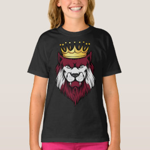 Camiseta Letônia Rei Bandeira