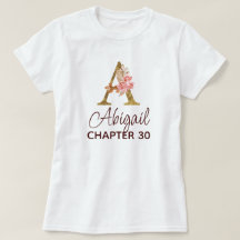 Letra A Monograma Dourado com Rosas Cor de Rosa An
