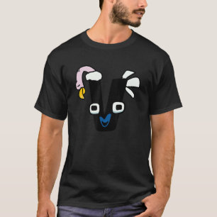 Camiseta Letra Abutre V Alphabet Lore Animais Para Meninos 