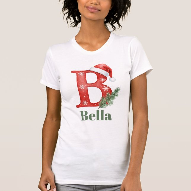Camiseta Letra B Personalizada (Frente)