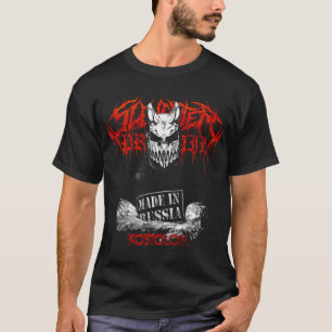 Camiseta letra de álbum hardcore retrô anos 90 canção vinta