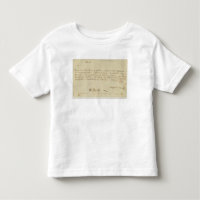 Letra de Mozart a um freemason, em janeiro de 1786