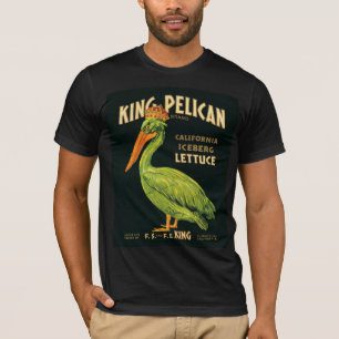 Camiseta Letra do Rei Pelicano Iceberg