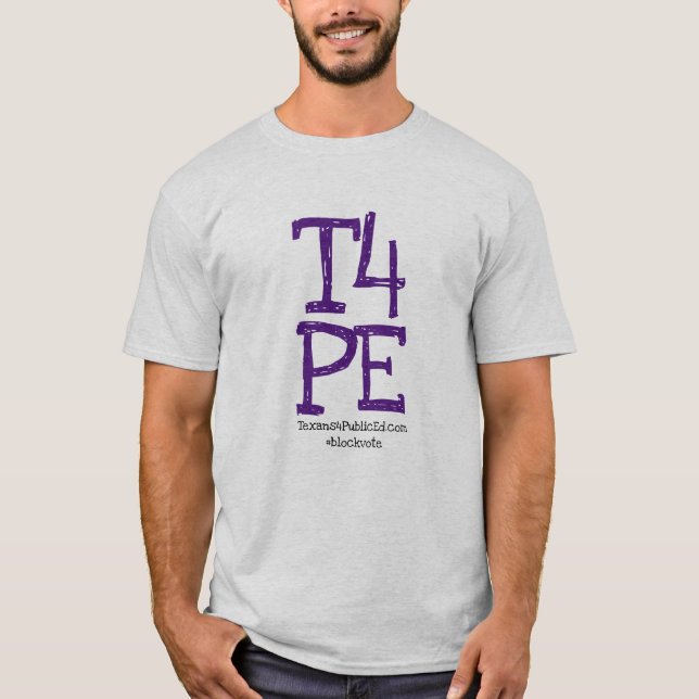 Camiseta Letra do Scribble de T4PE (Frente)