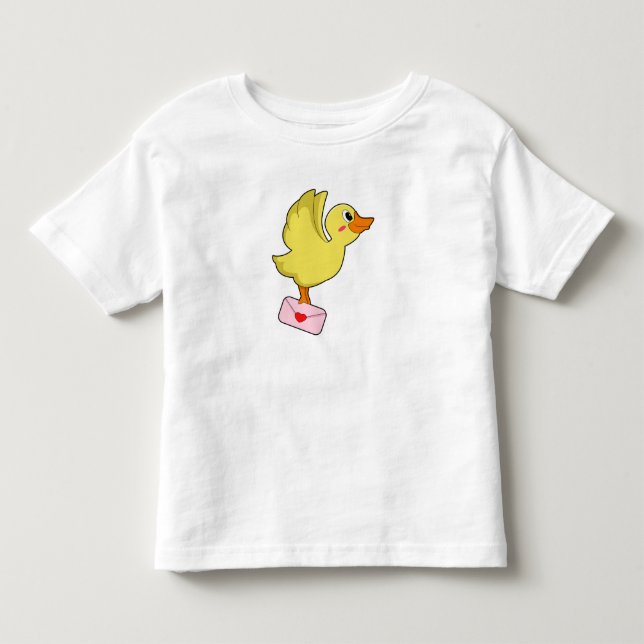Camiseta Letra Duck Carrier pomeon (Frente)